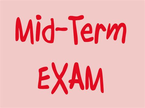 Midterm Exam Clipart Clip Art Library