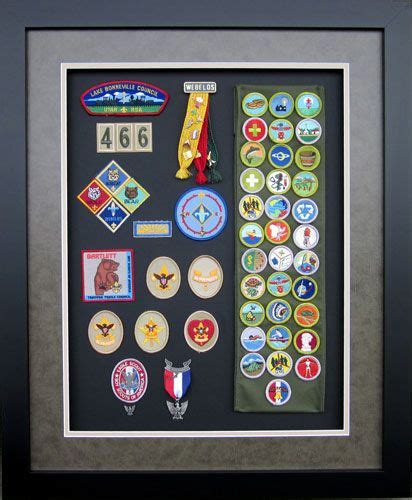 Pin by Shelly Cox on AHG | Boy scout badges display, Boy scrapbook layouts, Boy scout badges