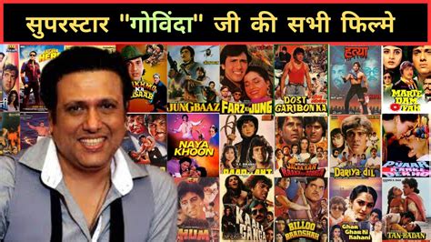 Govinda All Movies List Govinda Hit And Flop Movies List Superstar