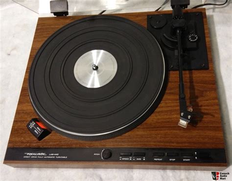 Realistic Lab Direct Drive Turntable Photo Us Audio Mart