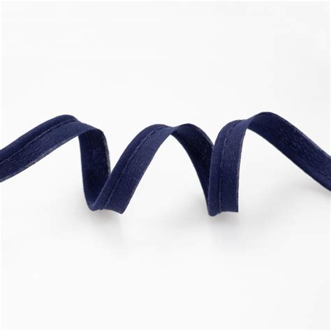 Paspelband Uni 10 Mm Marineblau