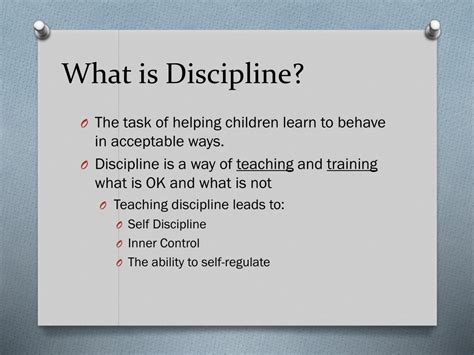 Ppt Positive Discipline Powerpoint Presentation Free Download Id