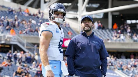 Titans Coach Brian Callahan Reacts To Quarterback Will Levis Bad Play