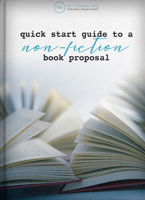 Quick Start Guide To A Non Fiction Book Proposal