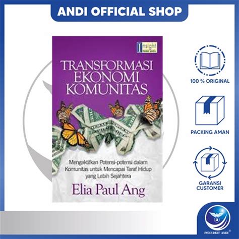 Jual Penerbit Andi Transformasi Ekonomi Komunitas Mengaktifkan