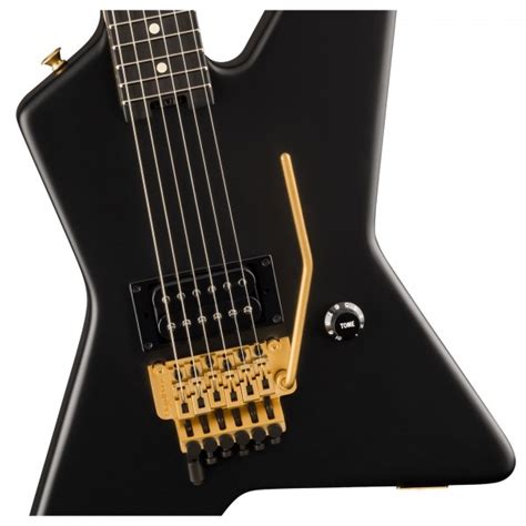 Evh Limited Edition Star W Gold Hardware Stealth Black At Gear4music