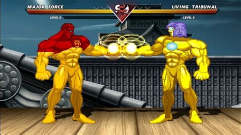 Major Force Vs Living Tribunal Very Incredibly Exciting Fight Youtube