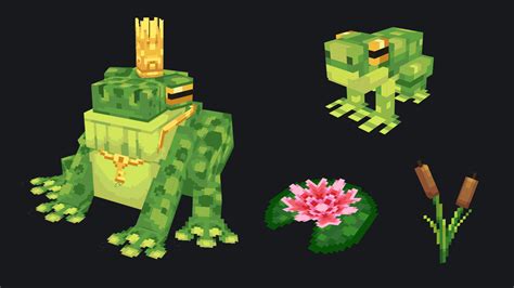 I made some frog models for Minecraft! : r/Minecraft