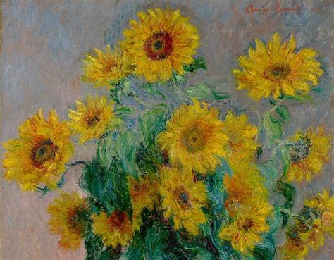 Testclod Bouquet De Tournesols Claude Monet