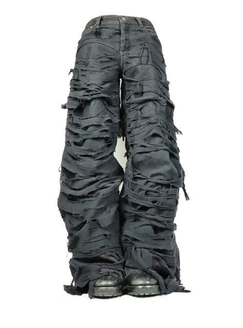 REAPER BAGGY BLACK DENIM – Paradoxe Paris