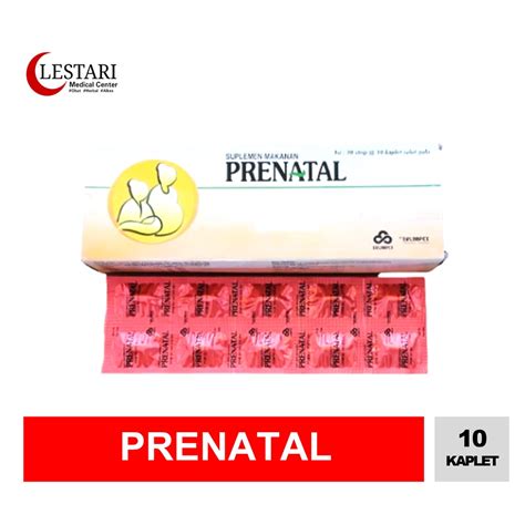 Jual Prenatal Tablet Strip 10 Tab Botol 30 Tab Shopee Indonesia