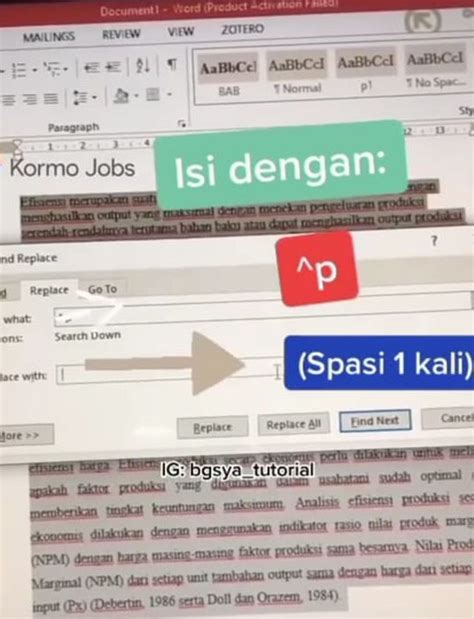 Hanya Detik Cara Merapikan Hasil Copy Dari Pdf Ke Microsoft Word