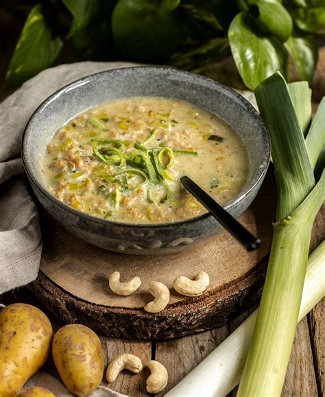 Vegane K Se Lauch Suppe Mit Hack Vegan Mom By Anna Elisie