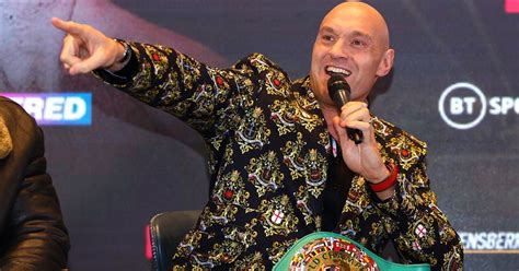 Tyson Fury Hits Out At Bulls Idea Of Four Man Heavyweight