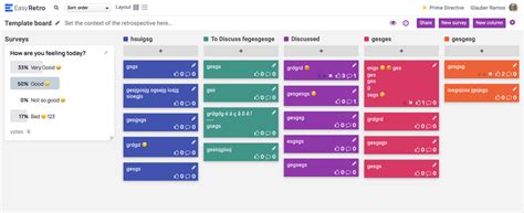 Top 10 Scrum Tools To Improve Your Team Work Easyretro