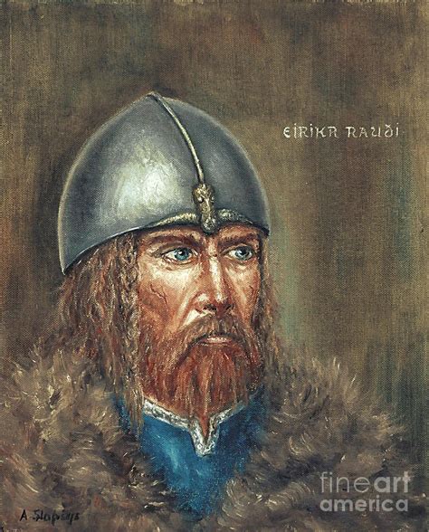 Erik The Red Painting