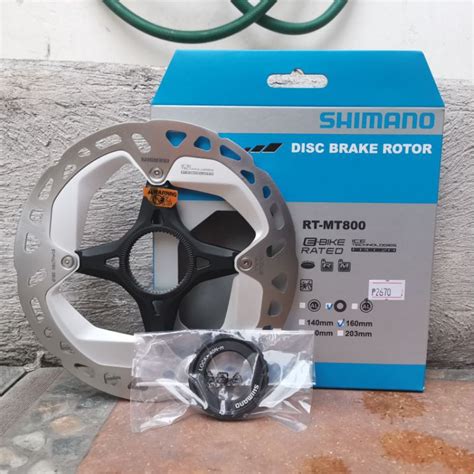 Shimano DEORE XT RT MT800 Rotor Price Is Per Piece Shopee Philippines