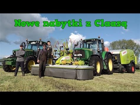 John Deere 6820 Vs Claas Uniwrap 455 Nowe Nabytki 2021 Pierwszy