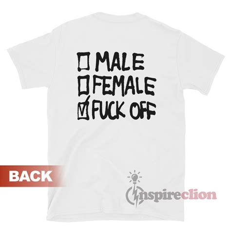 Vetements Male Female Fuck Off T Shirt For Sale Inspireclion