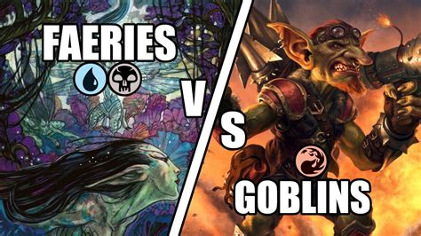 Modern Dimir Faeries Vs Mono Red Goblins Brother S War Youtube