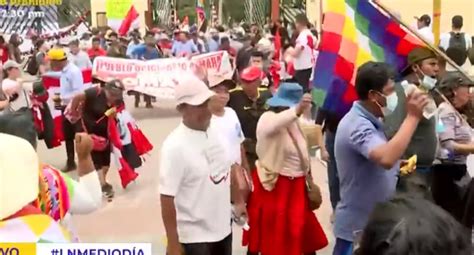 Protestas En Lima Manifestantes Abandonan Universidad San Marcos Y