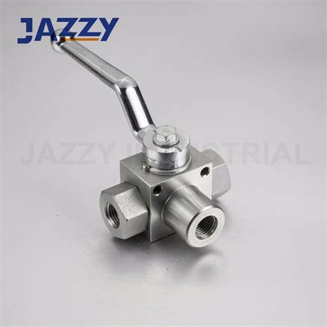 Jazzy Hydraulic High Pressure Ball Valve Npt Sae Bsp Bspt Metric Khb3k