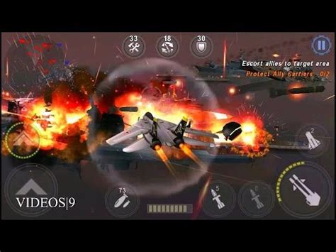 GUNSHIP BATTLE Episode 9 Mission 8 F 14 Tomcat YouTube