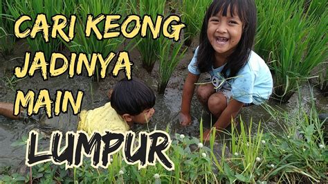 Main Lumpur Sawah Dan Mandi Di Sungai Youtube