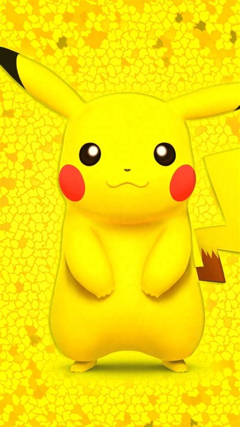 Cute Pikachu Yellow Pokemon HD Phone Wallpaper Pxfuel