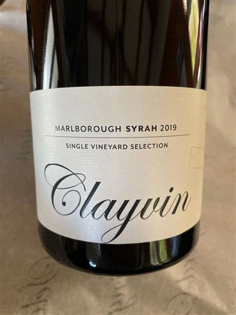 2021 Giesen Syrah Single Vineyard Clayvin Vineyard New Zealand South