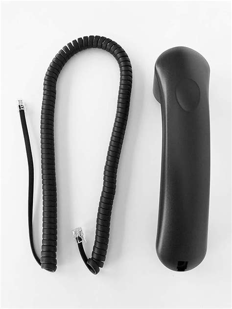 Amazon The Voip Lounge Replacement Handset With Curly Cord For