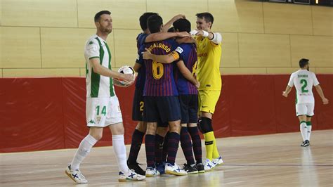 Barça Lassa B - Córdoba CF Futsal (7-4): Intensidad azulgrana