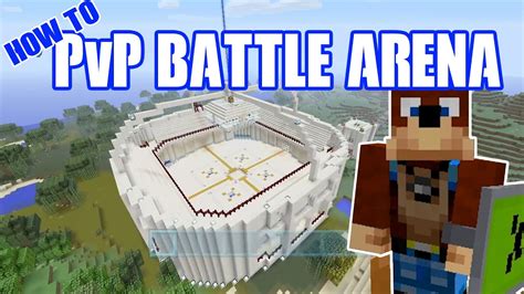 How To Build A Huge PvP Battle Arena In Minecraft YouTube