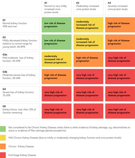 Stages of kidney disease - Kidney Research UK