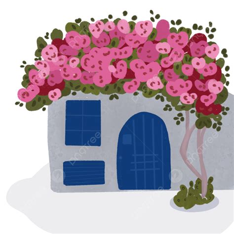 Santorini Png Picture Santorini House Santorini House Flower Png