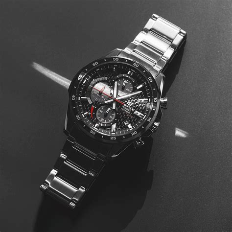 Edifice Efs S Db Auef Casio Carbon Dial Sapphire Solar Zegarek Net