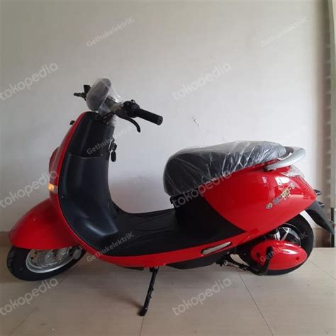 Jual Ecgo5 Sepeda Motor Listrik Ecgo 5 1000W 48V 30Ah Baterai Lithium