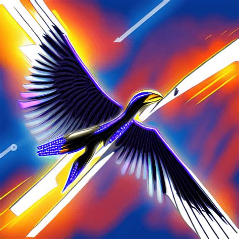Cyber Falcon Graphic · Creative Fabrica