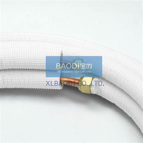 Insulated Copper Gas Line Insulated Copper Tube Coil Thermal PE