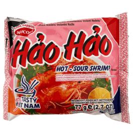 Acecook Hao Hao Instant Noodles Hot Sour Shrimp Flavour G Amazing Oriental