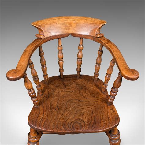 English Elm And Beech Captains Chair For Sale At Pamono