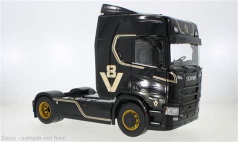 Modèle Réduit Scania R Serie Topline 2019 Noir 118