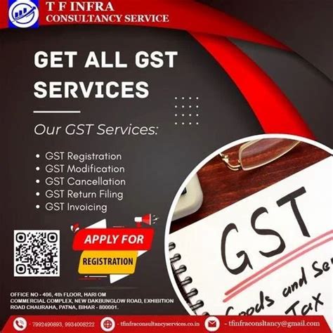 Gst Registration Service At Rs Session In Patna Id