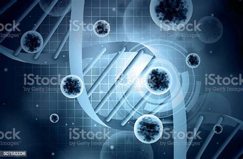 Dna 배경기술 인간의 세포에 대한 스톡 벡터 아트 및 기타 이미지 인간의 세포 추상적인 Dna Istock