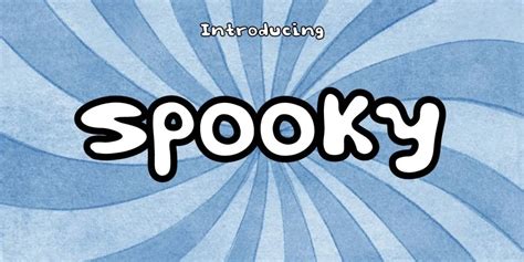 Spooky Font Free Download