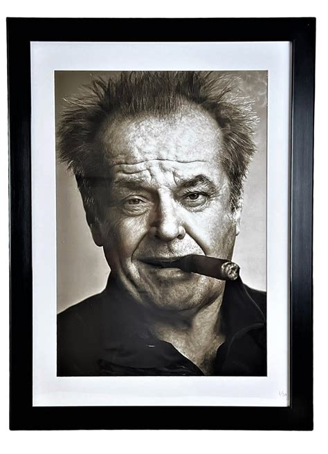 Jack Nicholson With Cigar Photo Limited Edition Catawiki