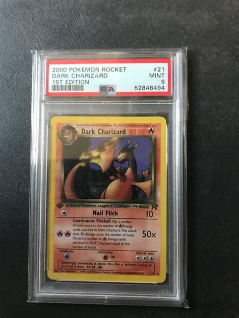 The Pok Mon Company Graded Card Dark Charizard St Catawiki