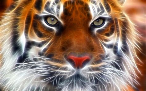 3d Tiger Wallpapers Hd Desktop Backgrounds