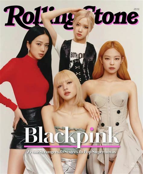 影片終於等到blackpink全員合體粉絲嗨翻！ 登封《滾石》開創亞洲女團先例 自由電子報istyle時尚美妝頻道