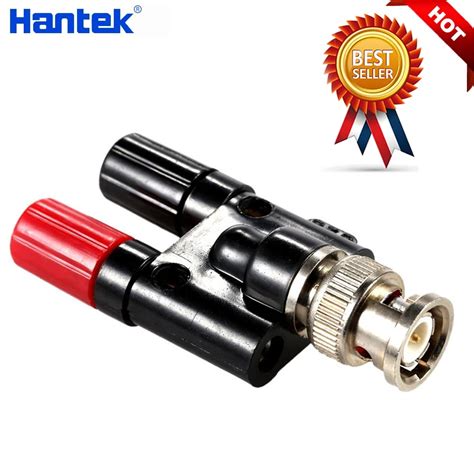 Hantek Accesorios De Osciloscopio HT311 Banana Adaptador BNC A 4 Mm